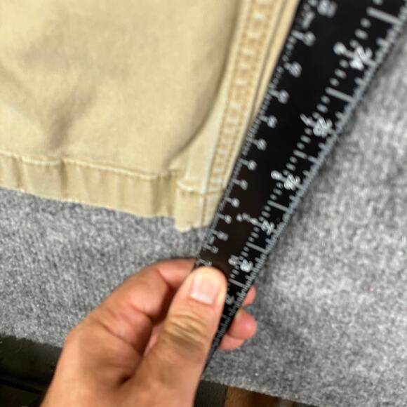 Carhartt Pants Mens Size 36x30 Khaki Relaxed Fit Stretch Workwear Casual Chino - Picture 3 of 11